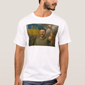 Zelensky der Befehlshaber des Kriegers im Kampf Be T-Shirt