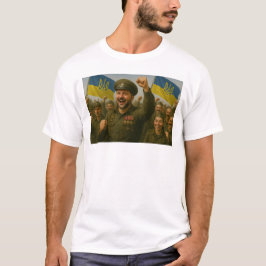 Zelensky führt ukrainische Siegesfeier T-Shirt