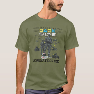 Zelensky kommt zur dunklen Seite der Patriotischen T-Shirt