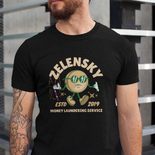 Zelensky Korruption T-Shirt Ukraine Geldwäsche