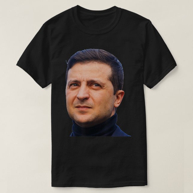 Zelensky Ukraine Hero T-Shirt (Design vorne)