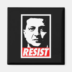 Zelenskyj - Widerstand Unterstütze Ukraine Ich ste Magnet