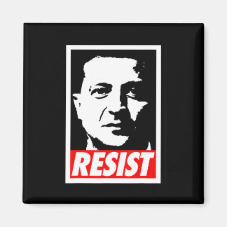 Zelenskyj - Widerstand Unterstütze Ukraine Ich ste Magnet