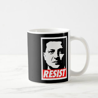 Zelenskyy - Resist Support Ukraine I Stand With Uk Kaffeetasse