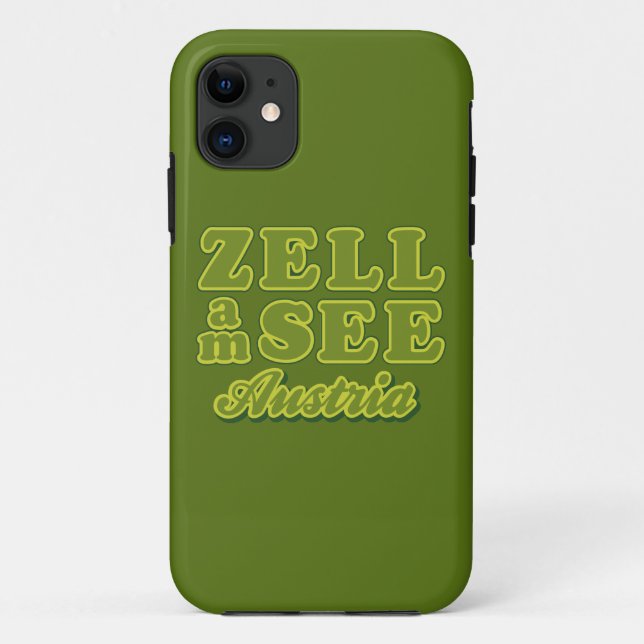 Zell am See iPhone Case (Rückseite)