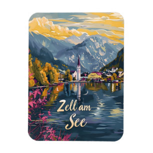 Zell am See See Zell Österreich Magnet