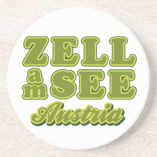 Zell am See Untersetzer (Vorne)