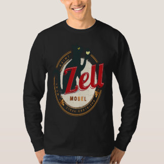 Zell mit Katze Vintage Mosel Rheinland-Pfalz T-Shirt