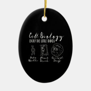 Zellbiologie lustige Wissenschaft -    Nerdygeeks Keramik Ornament