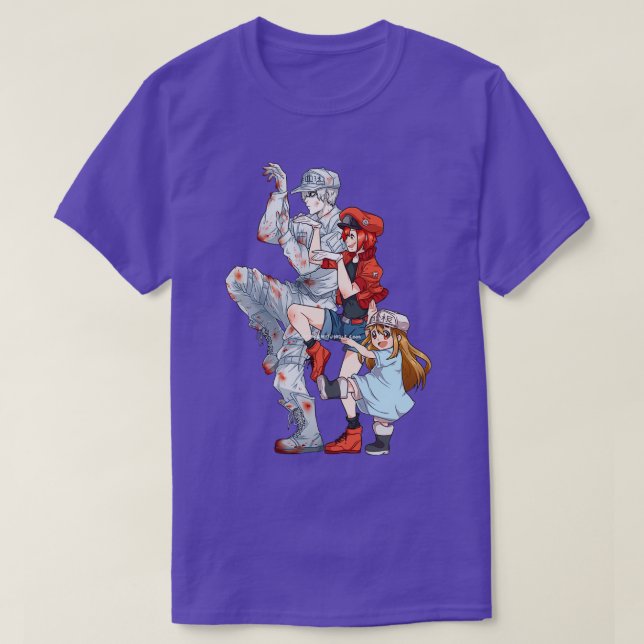 ZELLEN AM ARBEITSPLATZ  T-Shirt (Design vorne)