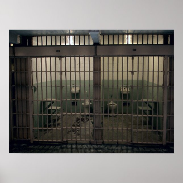 ZELLEN AM HAUPTZELLBLOCK IN ALCATRAZ POSTER (Vorne)