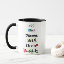Zellen-Blocktango-Tasse Tasse
