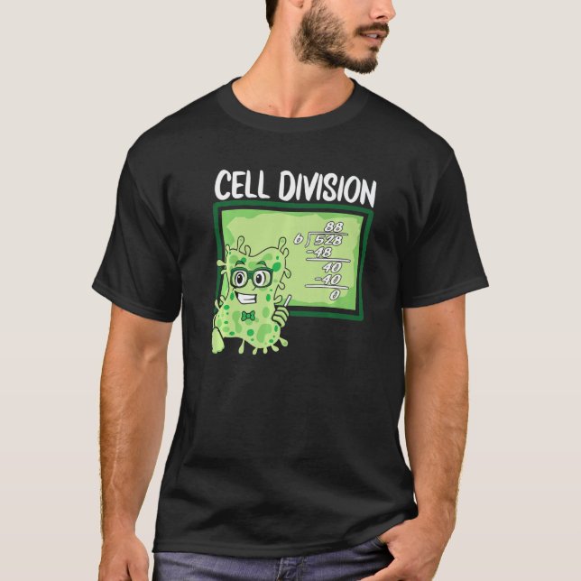 Zellenabteilung Wissenschaftler Biologe Kids Bi T-Shirt (Vorderseite)
