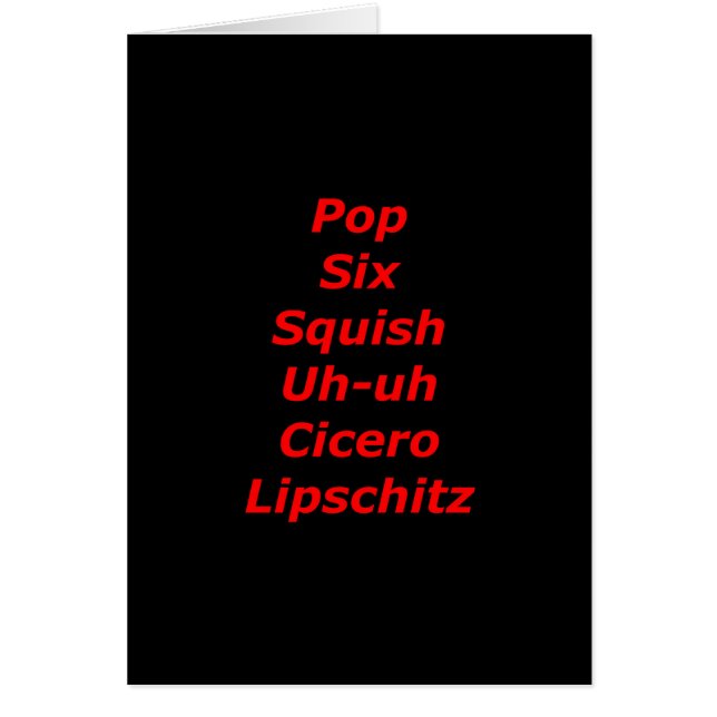 Zellenblock-Tango (Vorne)