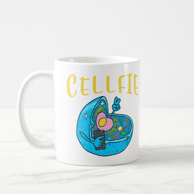 Zelllebenswissenschaftlerin Kaffeetasse (Links)