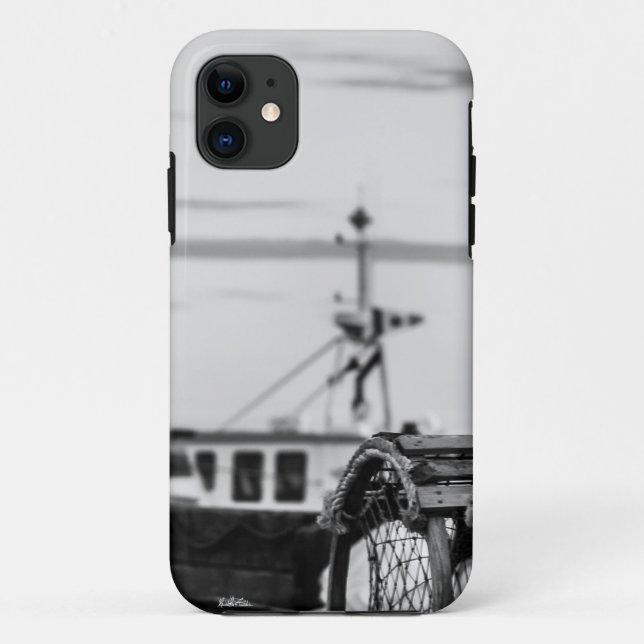 Zellschutz PhotoFischerboot Case-Mate iPhone Hülle (Rückseite)