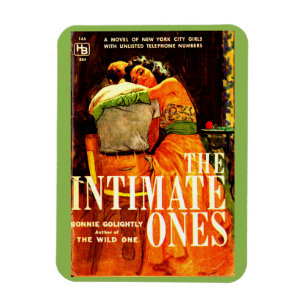 Zellstoffroman von 1960 bedeckt The Intimate Ones Magnet