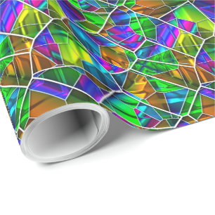 Zelluläre Art 4 Geschenkpapier