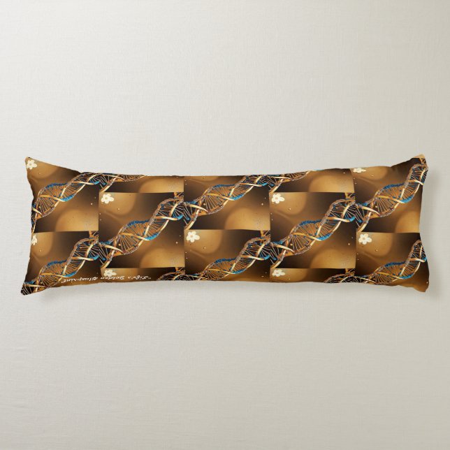 "Zelluläre Leinwand" Seitenschläferkissen (Vorderseite)