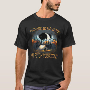 Zelt Camping Outdoor Adventure Wilderness Nature T-Shirt