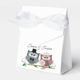 Zelt-Gefallen-Box mit Hochzeitsbrillen Art Geschenkschachtel