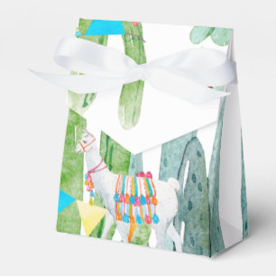 Zelt Paper Bevorzugung Box Boho Llama Bohemisch Ca Geschenkschachtel