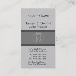 Zelt Zeichnend moderne Zahnarztdesignen Terminkarte