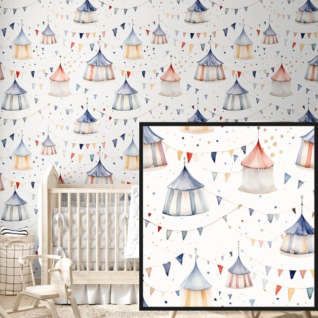 Zelte und Jagdfahnen Tapete (Von Creator hochgeladen)