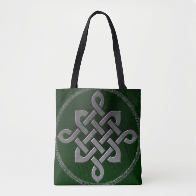 Zeltknochen Ireland altertümliches Symbol Heidelgr Tasche (Vorderseite)