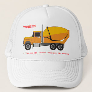 Zement-Schuhe Truckerkappe