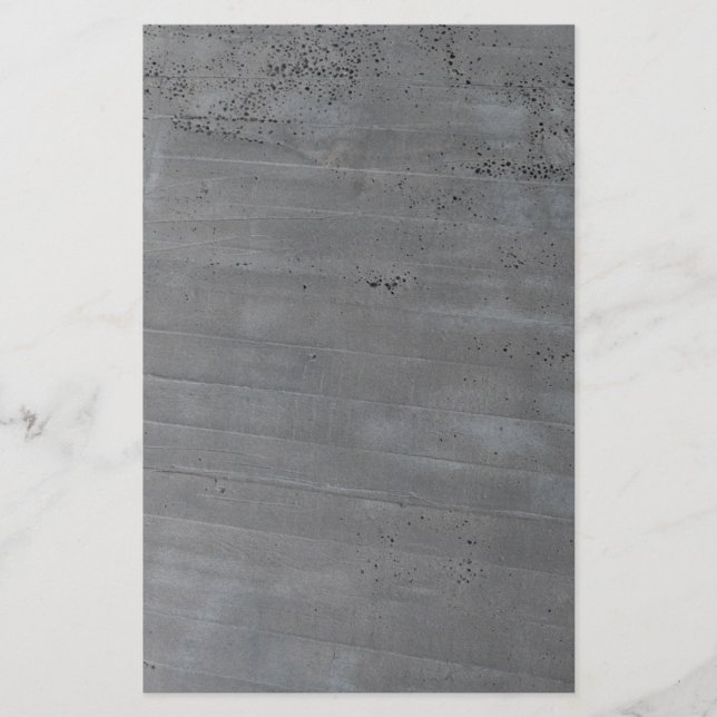 Zementstruktur Briefpapier (Vorderseite)