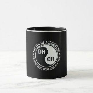 Zen Accounting Major Grad Funny Accountant Tasse