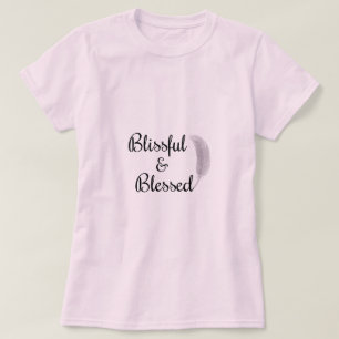 Zen Angel Feather positive énergie rose T-shirt
