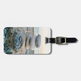 Zen Beach Stones Gepäckanhänger