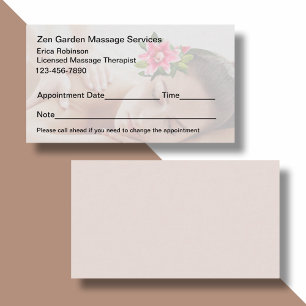 Zen Beauty Massage Services Termine Karten