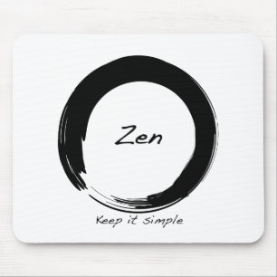 Zen: Behalten Sie ihn einfach Mousepad