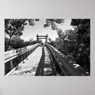 Zen Boardwalk Leinwand Poster