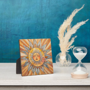 Zen Bohemisch Sun Plaque Fotoplatte
