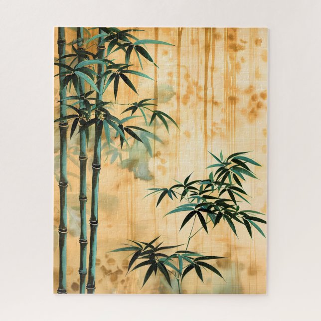 Zen Botanische Natur Bambuswald (Vertikal)