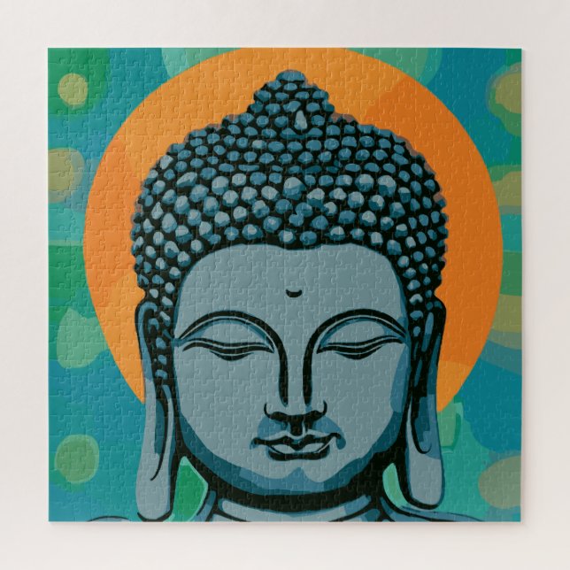 Zen Buddha Head (Vertikal)