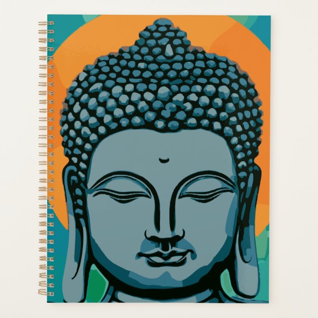 Zen Buddha Head Planer (Vorderseite)