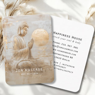 Zen Buddha Heil-Spa Visitenkarte