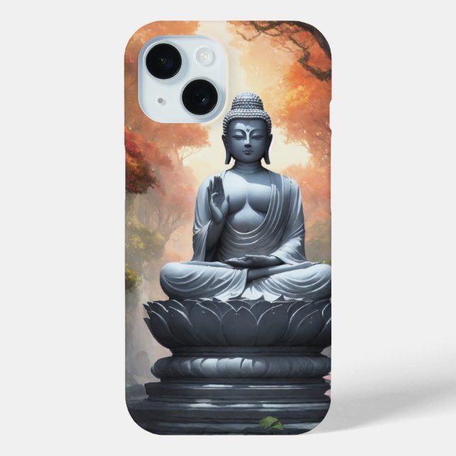 Zen Buddha iPhone 15 & iPad Hüllen (Rückseite)