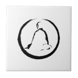Zen Buddha Meditation Keramik Tile Fliese