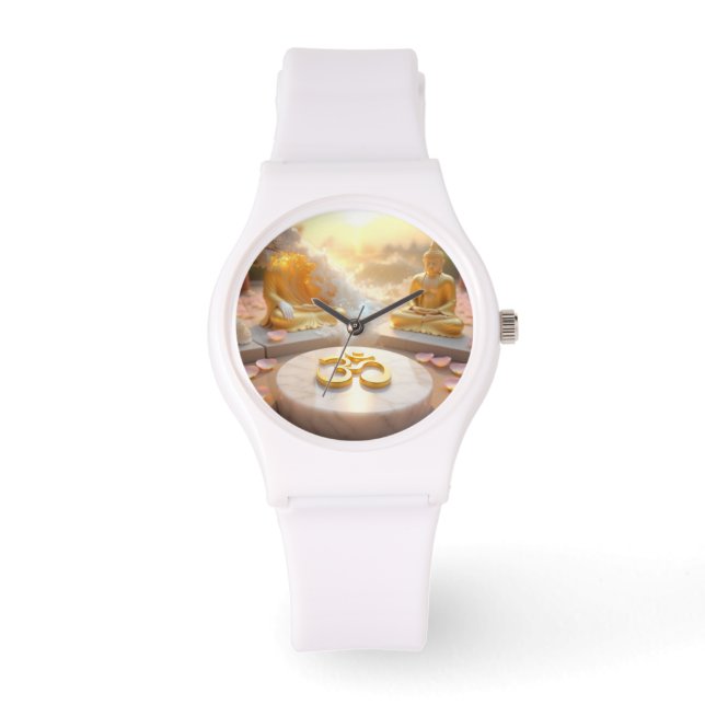 ZEN - BUDDHISM - OM ARMBANDUHR (Vorderseite)