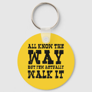 Zen Buddhism Spaghetti Western Style Schlüsselanhänger