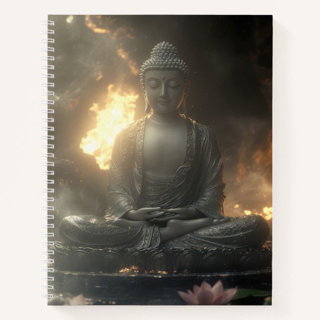 ZEN - BUDDHISMUS - MEDITATION NOTIZBUCH (Vorderseite)