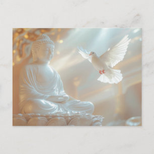 ZEN - BUDDHISMUS - MEDITATION POSTKARTE