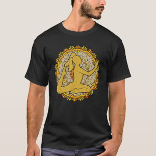 Zen Buddhist Yogi spirituelle Meditation farbenfro T-Shirt