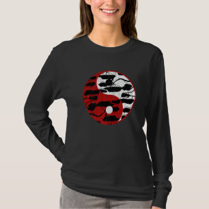 Zen buddhistische japanische Kultur Yin Yang Garde T-Shirt